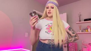 Pink Drip – Bratty Sis Finds Ur Cum Jar