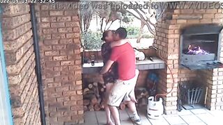 Cctv camera, caught my 38 year old wife cheating with the neighbours 18 year old son