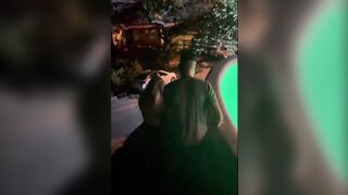 Barbecue guy and seduced by married woman to fuck, at her husband's birthday party