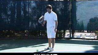 FantasyHD Naked Tennis Becomes sexual