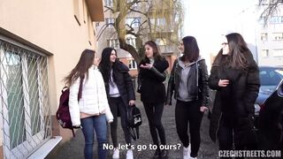 Czech Streets – Girls from Hairdressing Tech