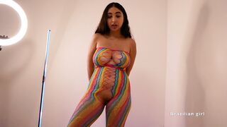 Brazilian Girl - Sister is a Camgirl