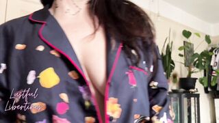 Stepmom catches me filming her, reluctant to cheat on dad she still lets me cum on her hairy milf pussy