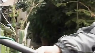 Behind the scenes footage of porn movie action