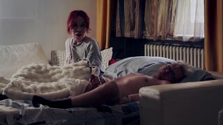 Step Mom Shares Bed with Step Son - Naughty Nighttime Fun!