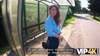 VIP4K. Babe showed her pierced natural tits and then it happened...