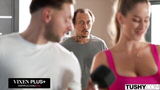 TUSHY Flirty Blonde Tease Ambar Lapiedra Gets Her Flawless Ass Pounded Hard